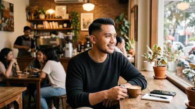 Model Rambut Pria Pendek Burst Fade