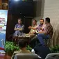 Hadi Santoso, Wakil Ketua Komisi D DPRD Jateng sedang menjelaskan problematika kewenangan penanganan bencana dalam sebuah diskusi. (foto: Liputan6.com/edhie prayitno ige)