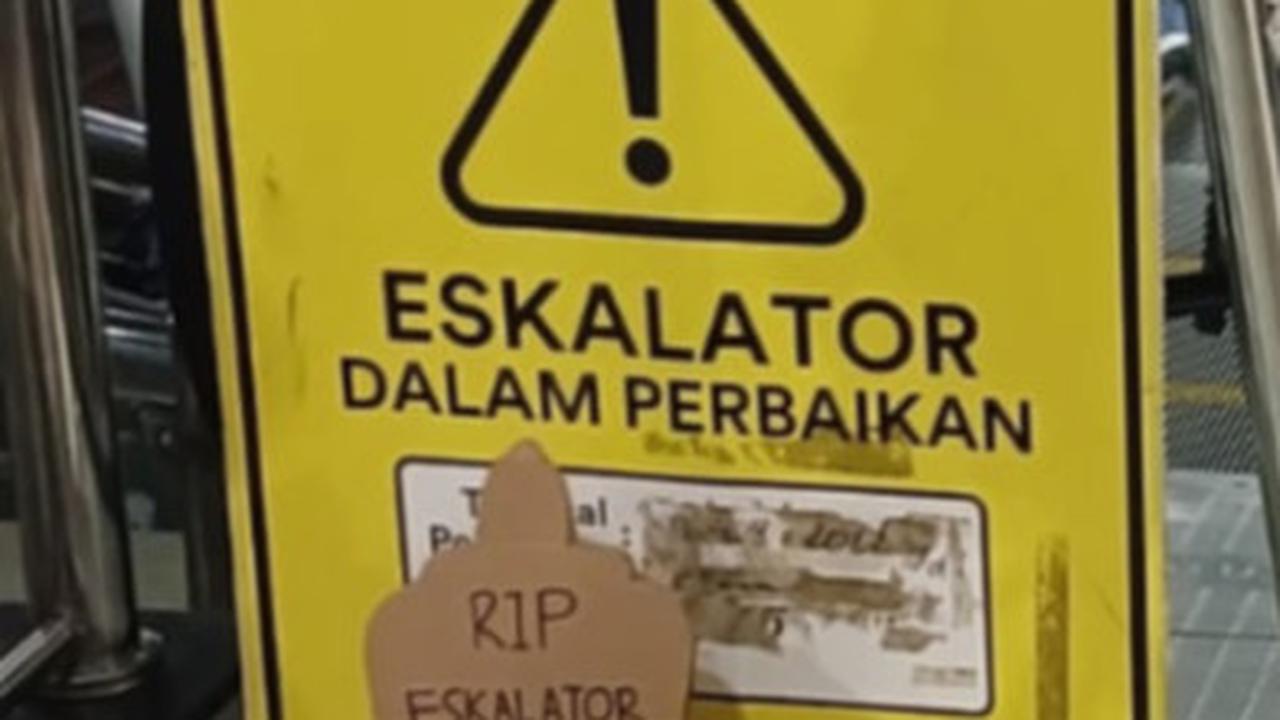 Usai Viral, Eskalator Mati di Stasiun Akhirnya Diperbaiki