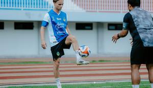 Gelandang PSIM Yogyakarta, Donny Warmerdam. (Dok PSIM)
