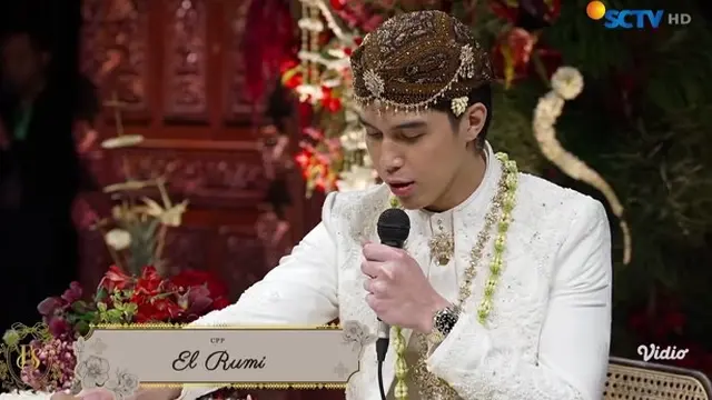 Akad Nikah El Rumi - Syifa Hadju. (SCTV)