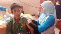 Warga Ujung Genteng Suntik Gratis Vaksin Flubio untuk Cegah Flu