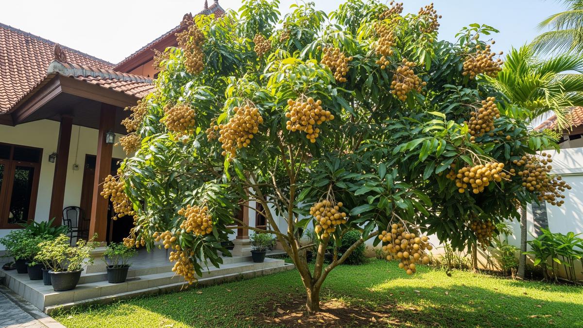 15 Cara Membuat Pohon Kelengkeng Pendek tapi Cepat Berbuah Lebat, Jangan Asal Pangkas