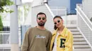 Hadir pula bersama rombongan Erigo, Raline Shah tampil serba kuning memadukan jaket berwarna kuning sebagai outer, kaos putih sebagai inner, dan basic pants warna senada dengan inner-nya. Gayanya disempurnakan dengan sneakers kuning kunyit dan handbag warna putih. (Instagram/ralineshah).