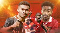 Ilustrasi - Yakob/Yance, Boaz/Ortisan nuansa Timnas Indonesia (Bola.com/Adreanus Titus/Geaby Fadhilatu Sholikha)