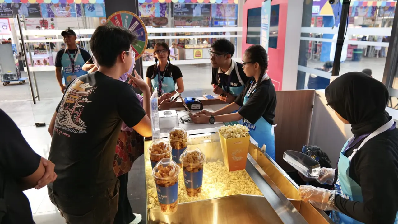 Cara Bikin Kreasi Popcorn ala Bioskop Berhadiah di Jakarta Fair 2026