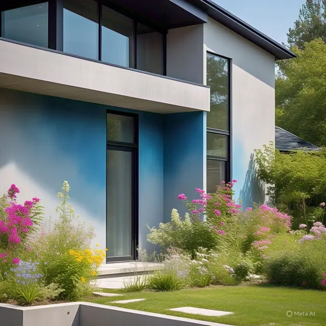 Inspirasi Cat Rumah Perpaduan Warna Toska