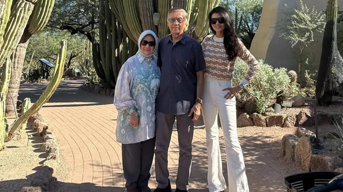 6 Potret Farah Quinn Bareng Ayah-Ibu yang Jarang Tersorot, Kumpul di Amerika