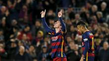 Barcelona kalahkan Sevilla 2-1 di Camp Nou lewat gol Lionel Messi dan Pique (Reuters)