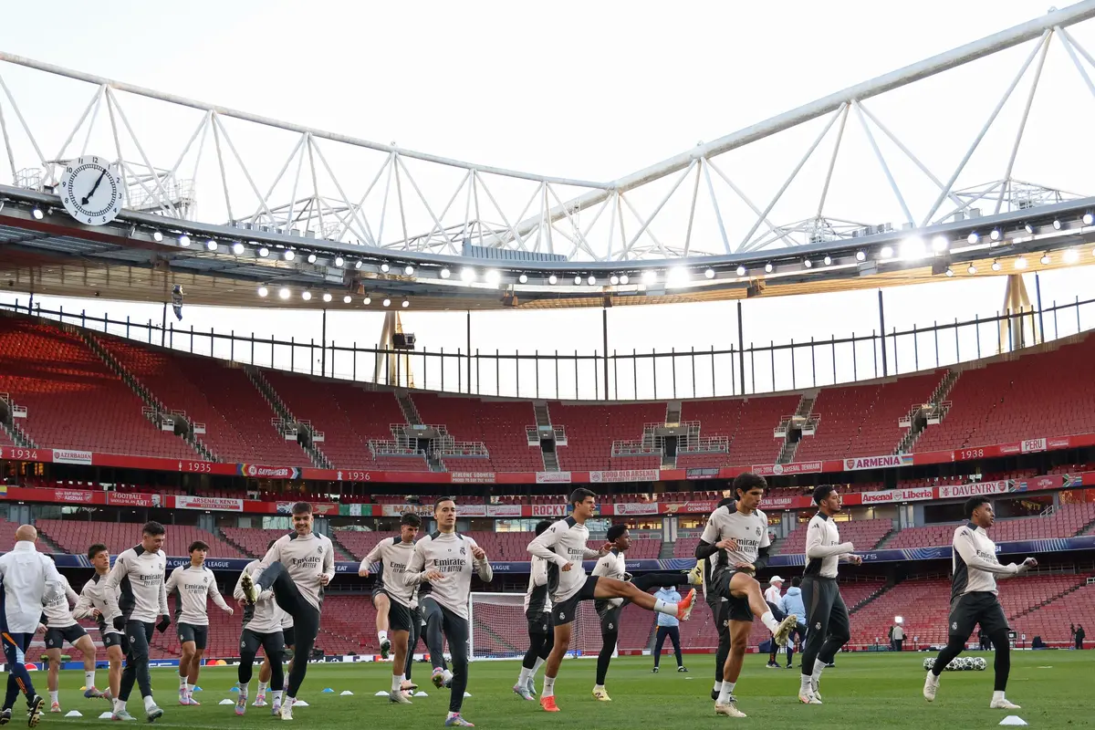 Dihantui Rapuhnya Lini Belakang, Real Madrid Bersiap Hadapi Arsenal