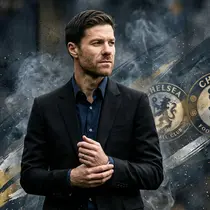 Xabi Alonso, Chelsea. (Foto by Gemini AI)