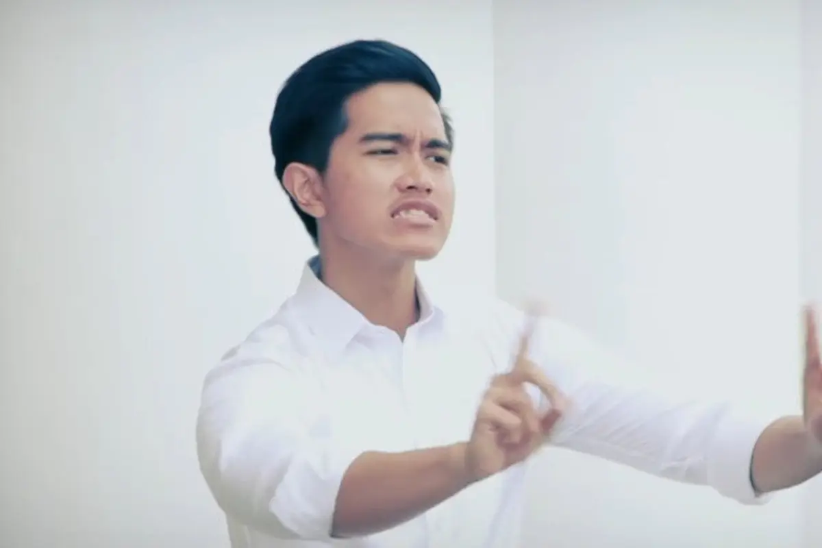 Kaesang ngerap