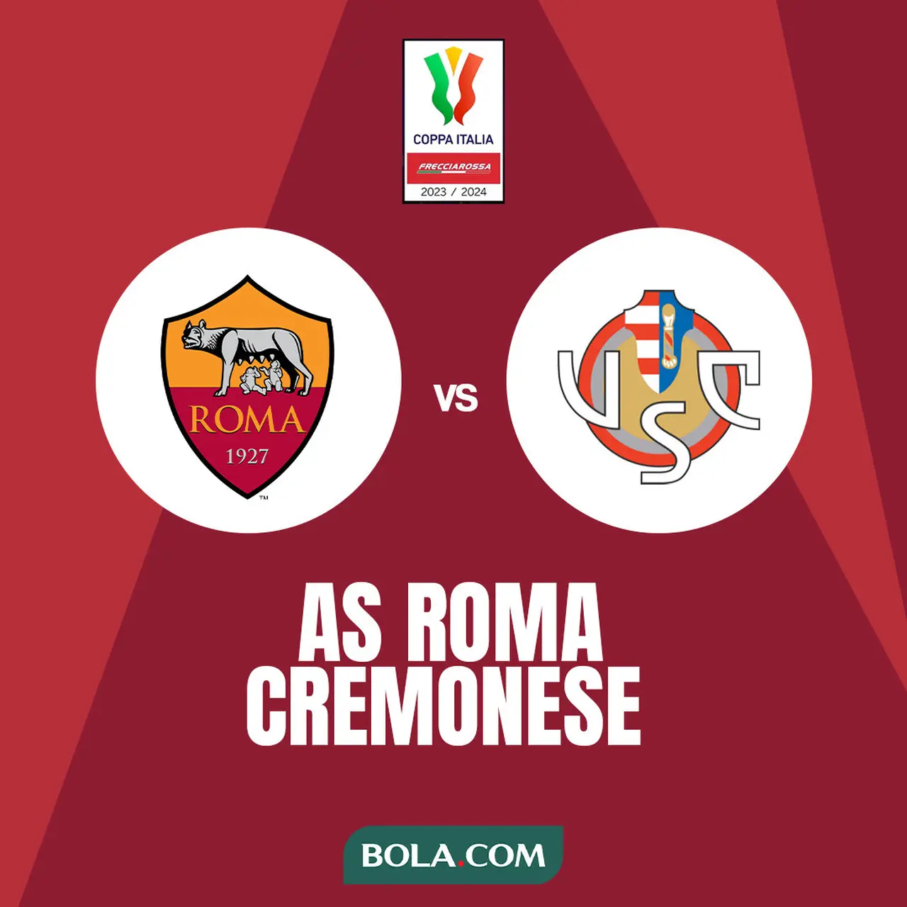 Prediksi Coppa Italia, AS Roma Vs Cremonese: Awas Memori Kelam Musim ...