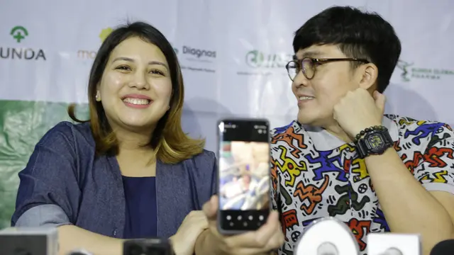 [Fimela] Tya Ariestya dan Muhammad Irfan Ratinggang