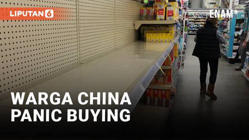 VIDEO: Aturan Covid-19 Dilonggarkan Warga China Lakukan Panic Buying