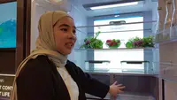 AQUA Elektronik meluncurkan produk lemari es Flexy Series yang dilengkapi dengan keunggulam kecerdasan buatan. (Dok AQUA Elektronik)