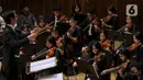 Konser ini menyajikan 13 aransemen pilihan dengan tujuan menekankan pentingnya pemberdayaan anak muda melalui musik dan orkestra yang inklusif. (Liputan6.com/Herman Zakharia)