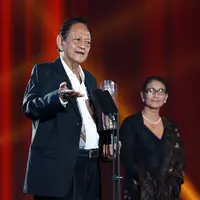 Deddy Soetomo, pemenang Pemeran Utama Pria Terbaik FFI 2015. (Deki Prayoga/bintang.com)