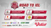 Link Live Streaming Road to IEL University Season 4 : Dota 2 Internal Qualifier Matchweek 2 di Vidio. (Sumber : dok. vidio.com)