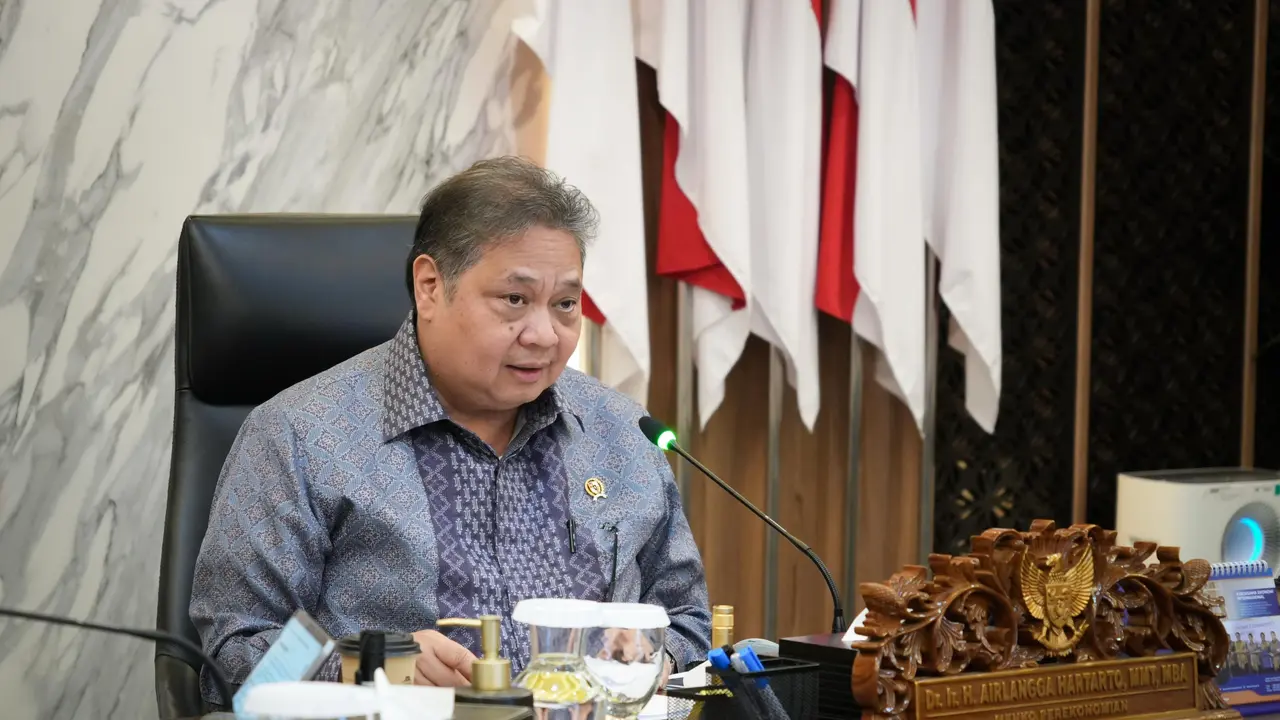 Menteri Koordinator (Menko) Bidang Perekonomian Airlangga Hartarto. (Foto: Kemenko perekonomian)