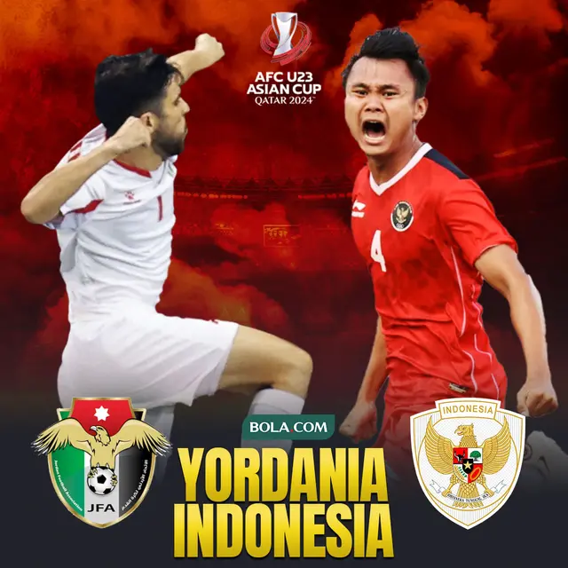 Nonton Live Streaming Timnas Indonesia U23 Vs Yordania di Piala Asia U