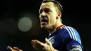 Ekspresi kapten Chelsea John Terry di akhir laga lawan Tottenham Hotspur dalam lanjutan EPL yang digelar di White Hart Lane, 12 Desember 2010. Skor 1-1. AFP PHOTO / Adrian Dennis