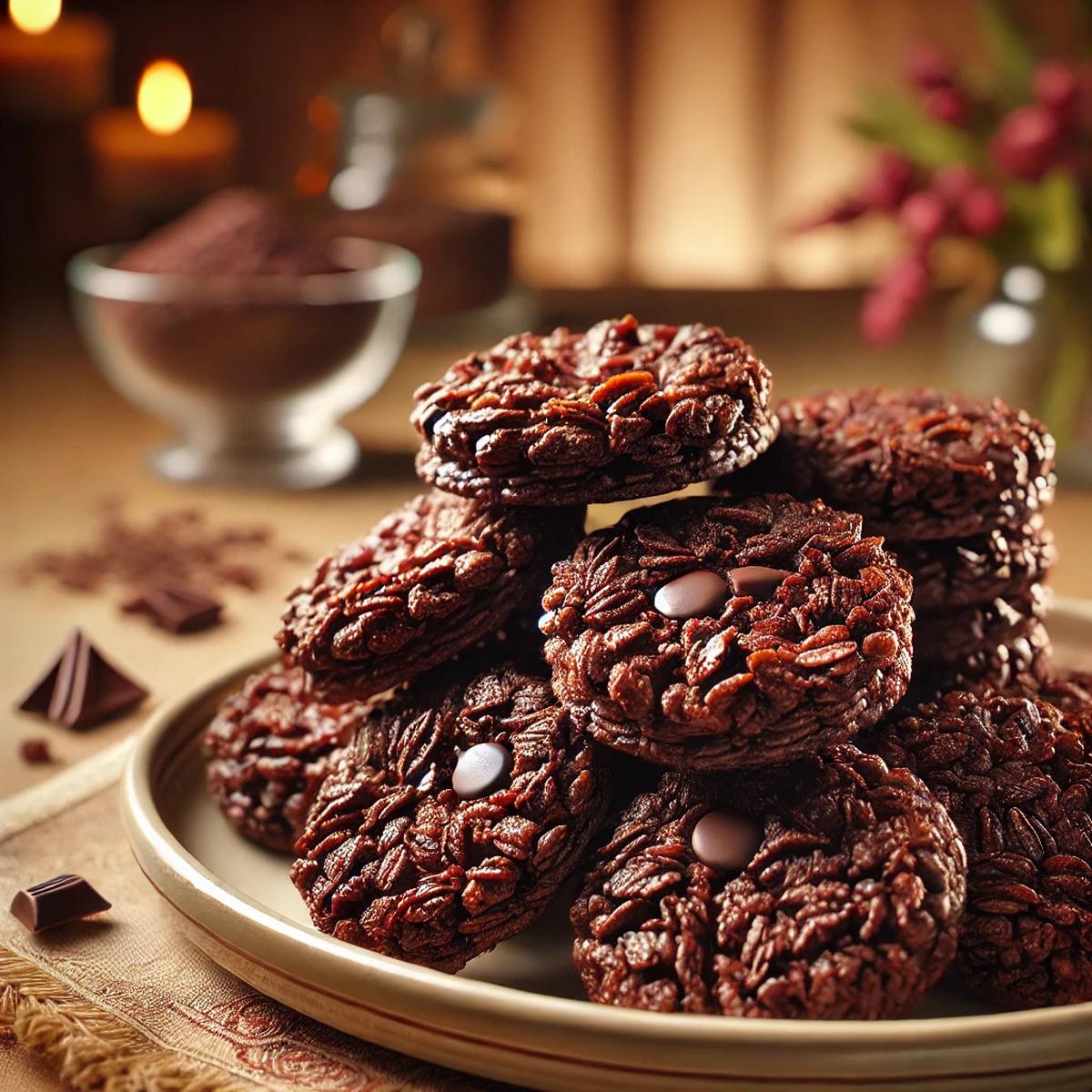 Kue Kering Coklat Krispi