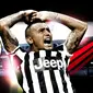 Ilustrasi Arturo Vidal (Liputan6.com/Sangaji)