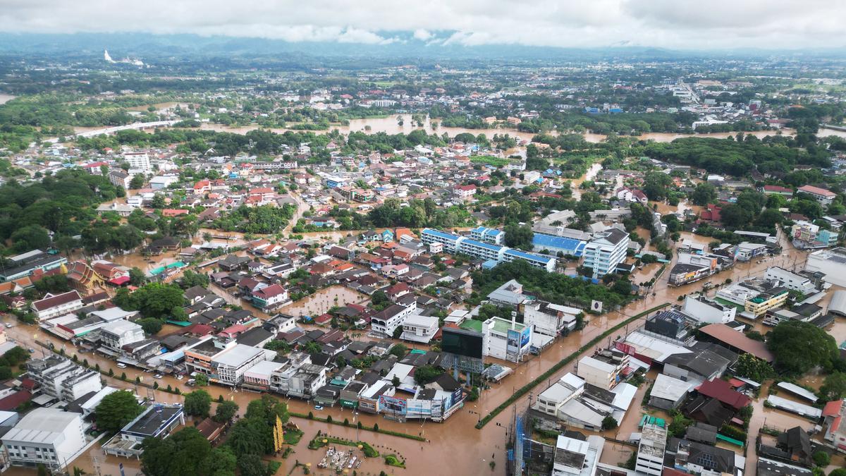 Usai Diterjang Topan Yagi, Banjir Rendam Dua Wilayah di Thailand Berita Viral Hari Ini Kamis 19 September 2024