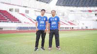 PSIS Semarang resmi memperkenalkan dua rekrutan barunya, Wawan Febrianto dan Ocvian Chaniago, yang sebelumnya memperkuat Persela Lamongan, jelang lanjutan Pegadaian Championship 2025/2026. (Dok. PSIS Semarang)