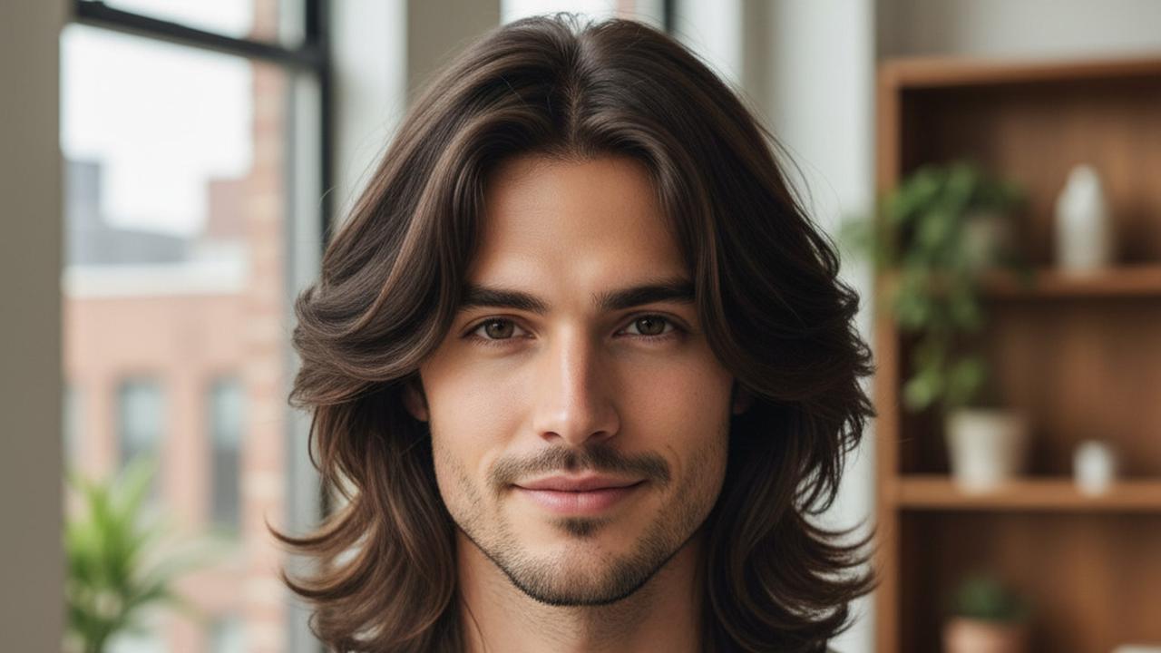 Long Layered Hair Pria