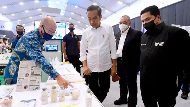 Presiden Jokowi Apresiasi Teknologi Lokal Inovasi Greenhope dalam BUMN Start Up Day (Istimewa)