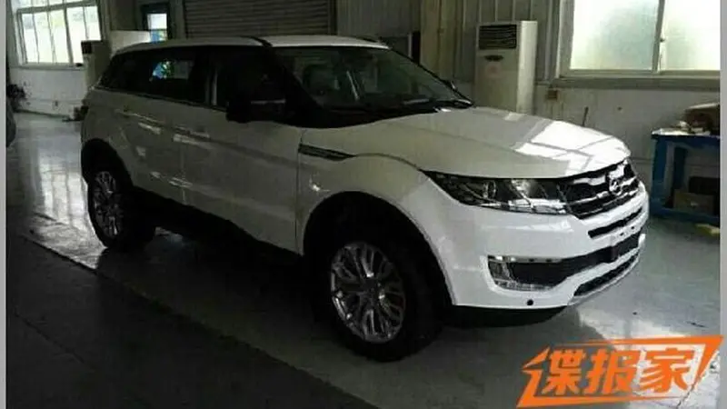 Inilah Wujud Replika Range Rover Evoque Bikinan China