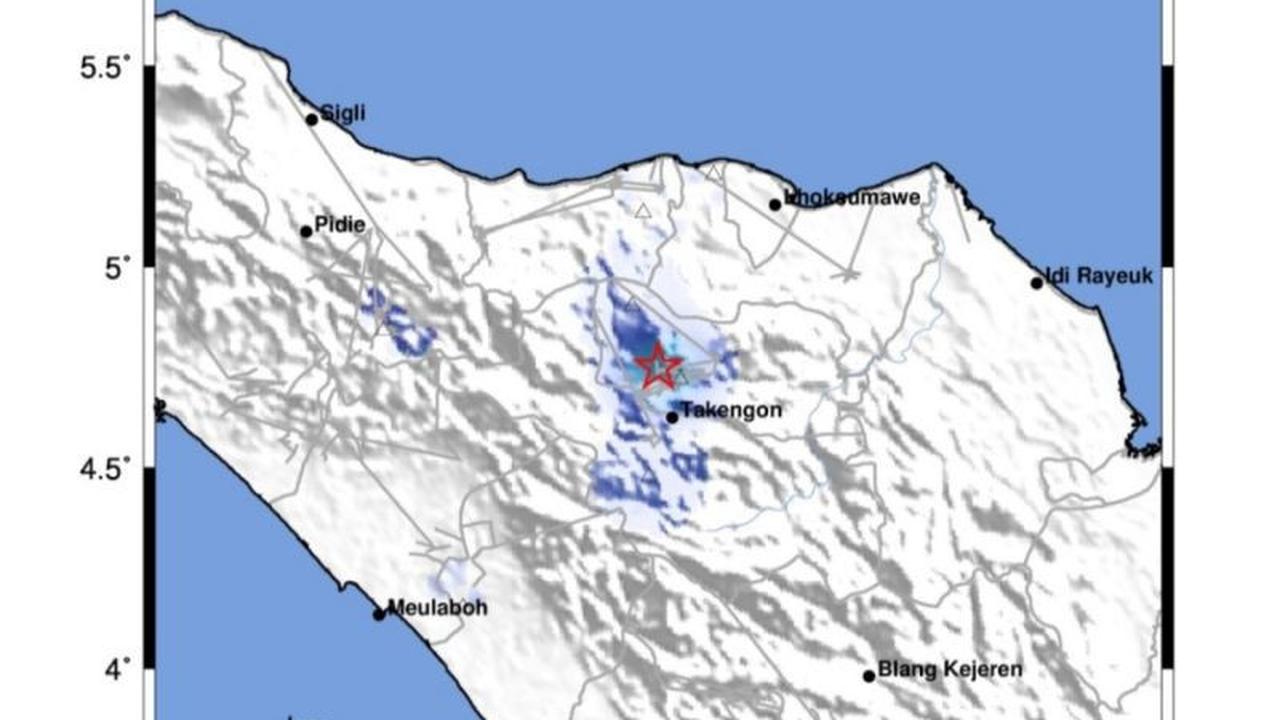 BMKG Ungkap Penyebab Gempa Dangkal Magnitudo 2,8 di Bener Meriah Akibat Sesar Aktif