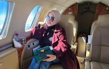 7 Potret Penampilan Glamor Syahrini Naik Private Jet Menuju Karpet Merah Festival Film Cannes 2025