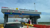 Gerbang Tol Lima Puluh (Reza Efendi/Liputan6.com)