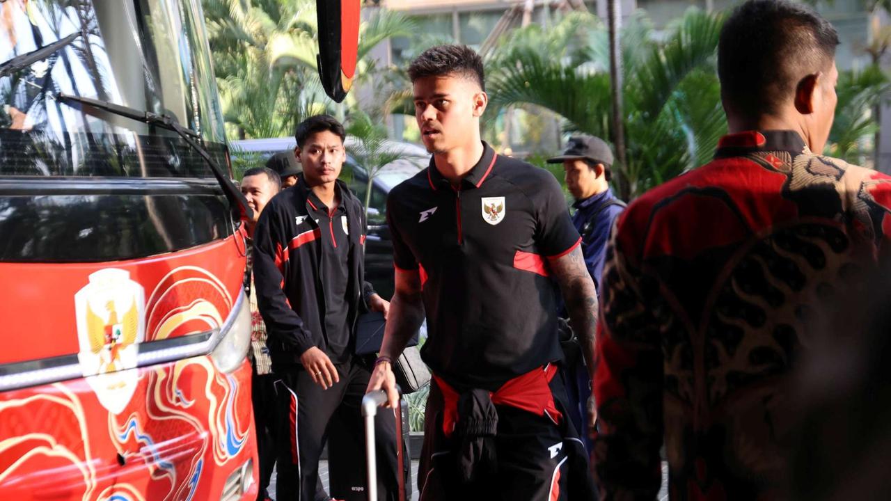 Timnas Indonesia tiba di Tanah Air