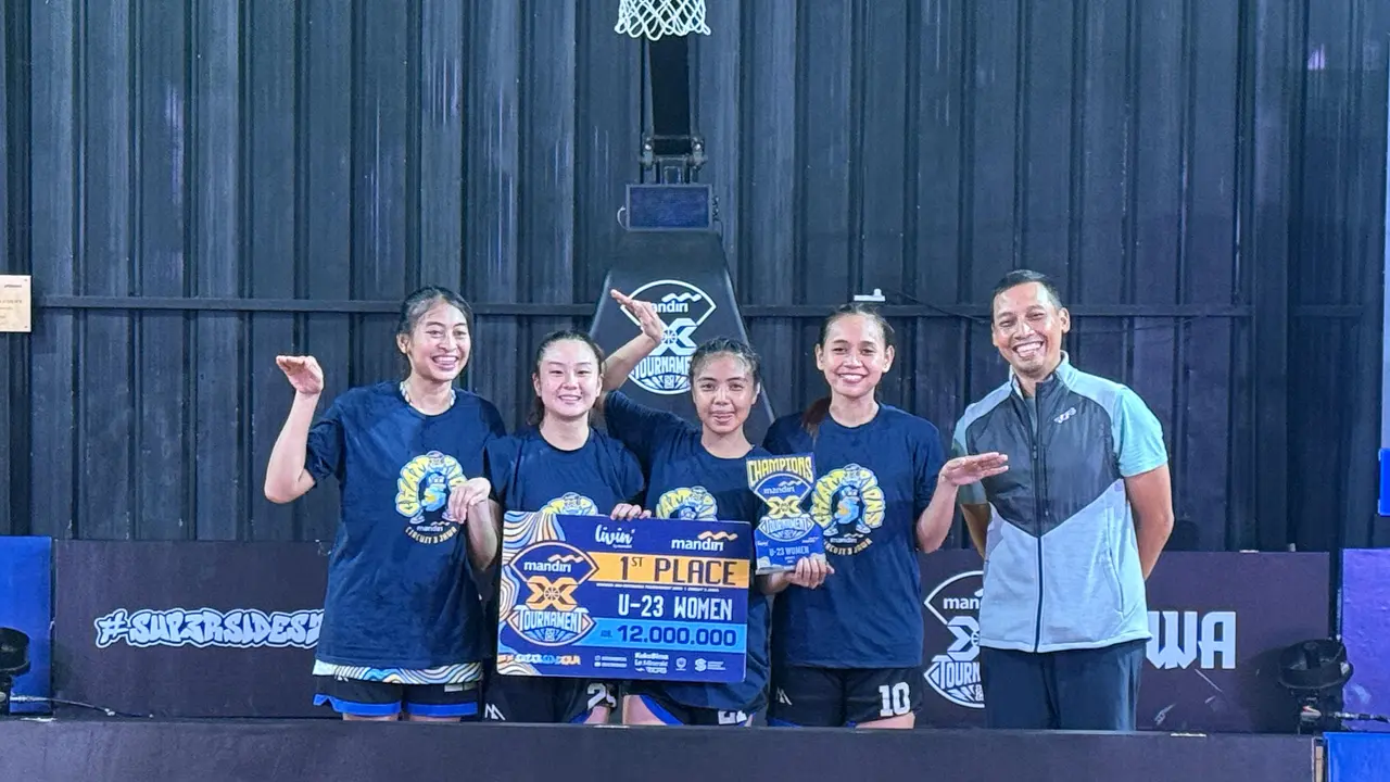 Turnamen bola basket 3x3 nasional Seri Jawa berjalan sukses dan mencatat sejarah baru.