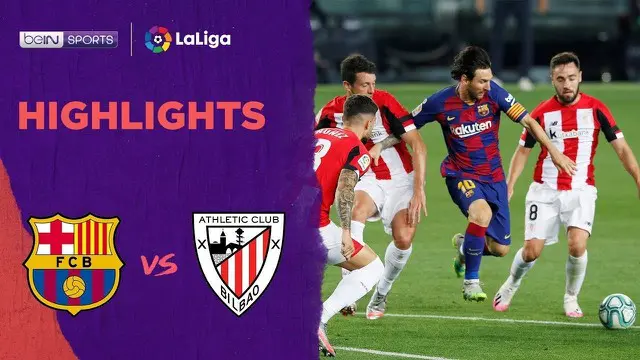 VIDEO: Highlights La Liga, Barcelona Menang Tipis atas Athletic Bilbao