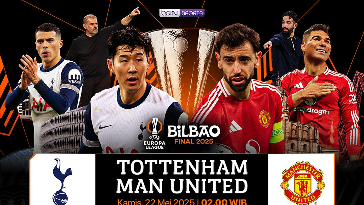 Link Live Streaming Final Liga Europa Tottenham vs Manchester United, Sebentar Lagi Tayang di Vidio