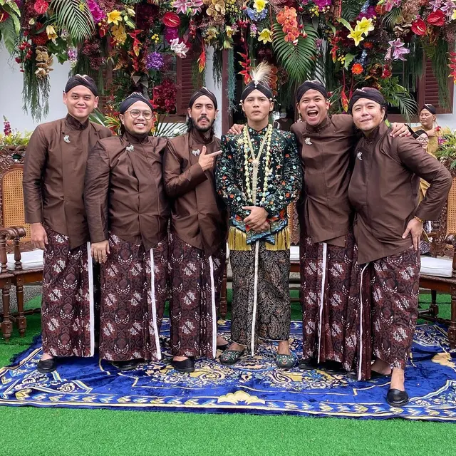 7 Momen Pernikahan Ubay Nidji dan Jihanira Sharmila, Dihadiri Rekan Personel Band