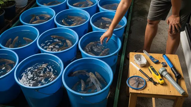 Cara Ternak Ikan Nila di Ember