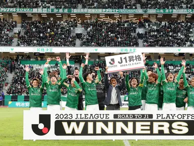 Perhelatan  J1 League 2023 sudah berakhir dan meninggalkan banyak cerita. Salah satu cerita terpenting adalah soal tim-tim yang mampu promosi ke kasta tertinggi Liga Jepang musim ini. (Dokumentasi J.League)