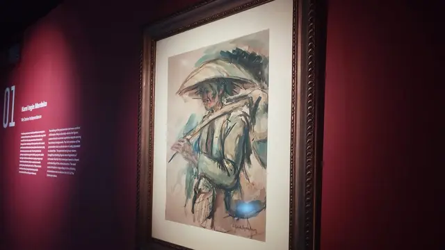 Pembukaan Pameran Henk Ngantung dalam Memperingati HUT Ke-80 RI