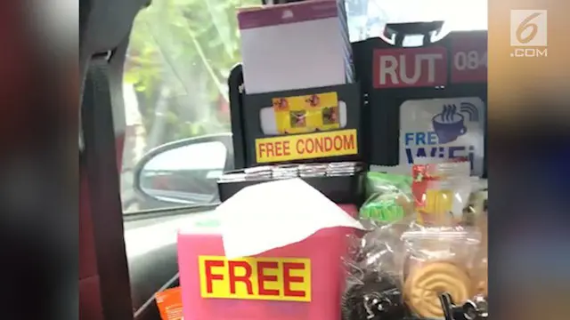Seorang Driver taksi online menjadi viral lantaran menyediakan aneka camilan dan wifi gratis bagi penumpangnya.