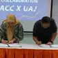 Penandatangan kerja sama Unika Atma Jaya dengan ACC. (Istimewa)