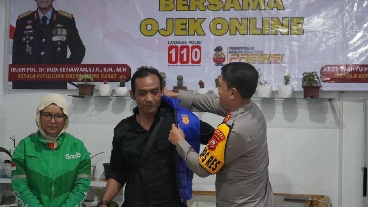 Polres Tasikmalaya Gandeng Komunitas Ojol Jaga Kamtibmas, Wujudkan Lingkungan Aman
