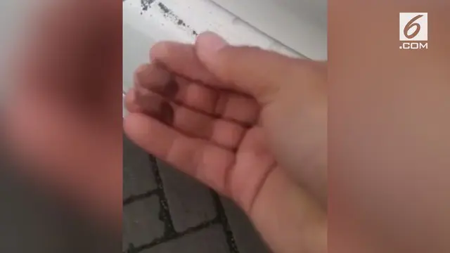 VIDEO: Abu Vulkanik Anak Krakatau Selimuti Cilegon