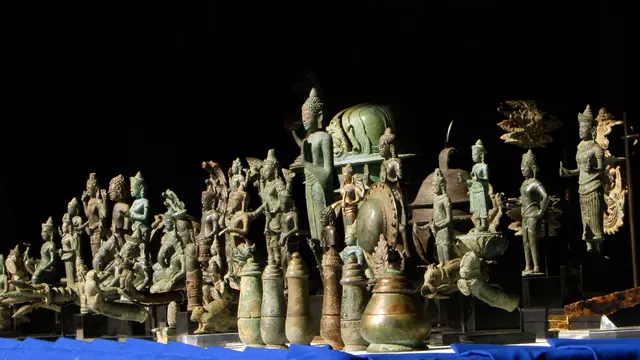 Kolektor Jepang Kembalikan 85 Artefak Asal Kamboja