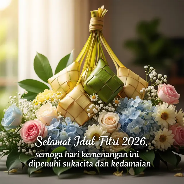 Gambar Ucapan Idul Fitri 2026